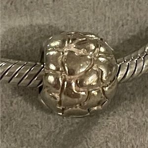 Pandora Pebbled Heart Charm
